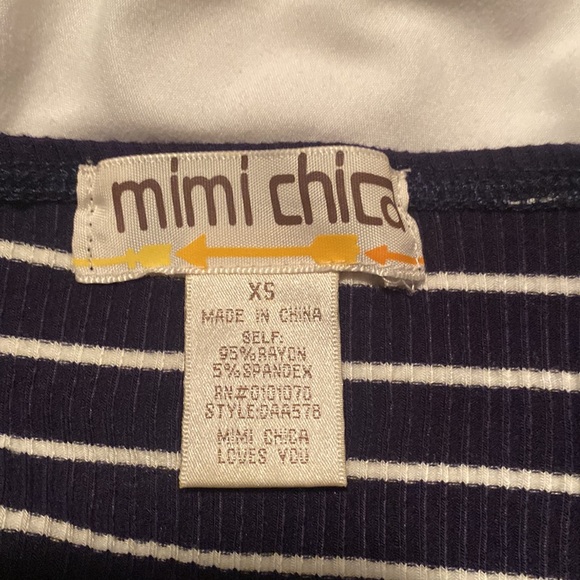 Mimi Chica striped skater dress - Picture 3 of 3